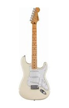 Fender Standard Stratocaster Akçaağaç Klavye Olympic White Elektro Gitar Fender Standard Stratocaster Akçaağaç Klavye Olympic White Elektro Gitar