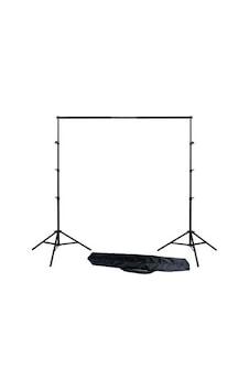 Fototek 2x2m Backdrop Fon Standı Stüdyo Stant  Çantalı Set 2x2