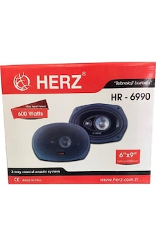 HERZ HR-6990 600 WATTS OVAL OTO HOPARLÖR 6X9 163mmX235MM HERZ HR-6990 600 WATTS OVAL OTO HOPARLÖR 6X9 163mmX235MM