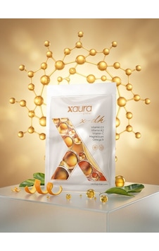 X-aura X-dk Transdermal Vitamin Kompleksi Vitamin D3, K2, C Ve Magnezyum Bandı X-aura X-dk Transdermal Vitamin Kompleksi Vitamin D3, K2, C Ve Magnezyum Bandı