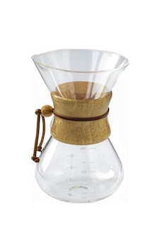 Black Goat 6 Cup-Kahve Demleme Borosilikat Cam Chemex 800 ML