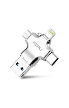 Hepu Hp-b01 Micro Usb - Type-c - Apple  Uyumlu iPhone Otg & Kart Okuyucu
