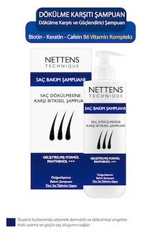 Nettens Saç Dökülmesine Ve Seboreik Dermatite Karşı Şampuan