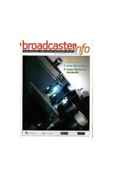 Broadcasterinfo:aylık Televizyon,radyo,sinema Teknolojileri Dergisi -yapay Pencere Ve Gerçeklik Sayı:128-nisan-2015 Retro Koleksiyon Eski Baskı