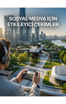 Northcity Katlanabilir Profesyonel Görünümlü Kamera Drone Northcity Katlanabilir Profesyonel Görünümlü Kamera Drone