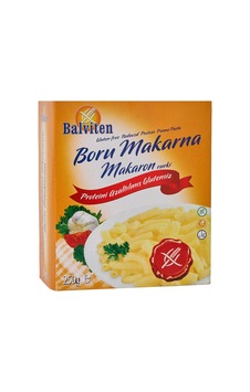 5 Adet Balviten Glutensiz Düşük Proteinli Boru Makarna 250 G