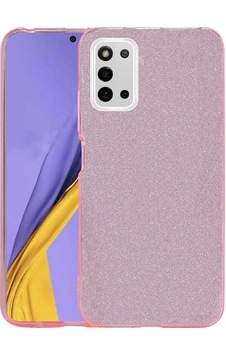 Galaxy A03s Kılıf Zore Shining Silikon Pembe Galaxy A03s Kılıf Zore Shining Silikon Pembe