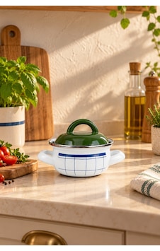 Bernardo Harmony Emaye Mini Pot 10 Cm Siyah Bernardo Harmony Emaye Mini Pot 10 Cm Siyah