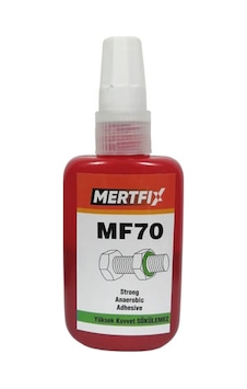 MERTFİX MF 70 YÜKSEK KUVVET SÖKÜLEMEZ CIVATA SABİTLEYİCİ 50 ML MERTFİX MF 70 YÜKSEK KUVVET SÖKÜLEMEZ CIVATA SABİTLEYİCİ 50 ML