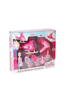 Eng-1137 Sally Helikopter Ve Güzellik Seti -kingtoys Eng-1137 Sally Helikopter Ve Güzellik Seti -kingtoys
