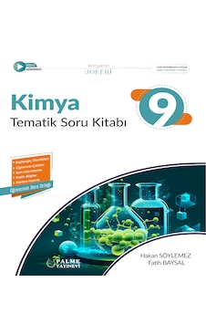 Palme Yayınevi 9.sınıf Joker Kimya Tematik Soru Kitabı Palme Yayınevi 9.sınıf Joker Kimya Tematik Soru Kitabı