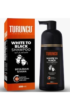 Turuncu Beyazdan Siyaha 10 Dakikada Siyahlaştırıcı Şampuan 350 ML