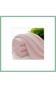 Bşkvirgo Banyo Havlusu Kadife Otel Ve Banyo Havlusu 70 X 140cm Pudra Bsk2026