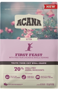 Acana First Feast Kitten Tavuklu ve Ringa Balıklı Yavru Kedi Maması 1800 G