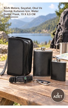 Arı 2 Adet Matara Seti Kılıflı Matara, Seyahat, Okul Ve Günlük Kullanım İçin, Water Bottle, Flask, 15 X 9,5 Cm Açık Arı 2 Adet Matara Seti Kılıflı Matara, Seyahat, Okul Ve Günlük Kullanım İçin, Water Bottle, Flask, 15 X 9,5 Cm Açık