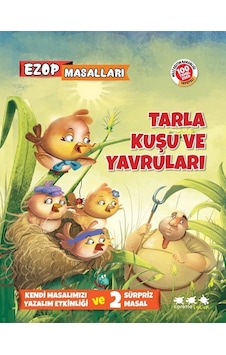 Ezop Masalları-Tarla Kuşu ve Yavruları- Caretta Çocuk Ezop Masalları-Tarla Kuşu ve Yavruları- Caretta Çocuk