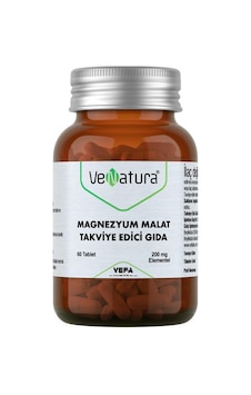 Venatura Magnezyum Malat Takviye Edici Gıda 60 Tablet Venatura Magnezyum Malat Takviye Edici Gıda 60 Tablet