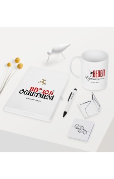 Kişiye Özel Biyoloji Öğretmeni Temalı Beyaz Defter Kalem Kupa Ayn Beyaz Kişiye Özel Biyoloji Öğretmeni Temalı Beyaz Defter Kalem Kupa Ayn Beyaz