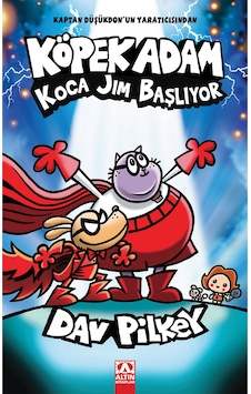 Altın Kitaplar Köpek Adam - 13 Koca Jim Başlıyor Dav Pilkey 9789752128255 Altın Kitaplar Köpek Adam - 13 Koca Jim Başlıyor Dav Pilkey 9789752128255
