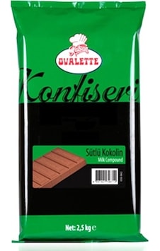 Katsan Ovalette Konfiseri Sütlü Çikolata 2500 G Katsan Ovalette Konfiseri Sütlü Çikolata 2500 G