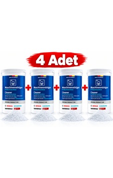Bosch Siemens Profilo Gagganeu Çamaşır Makinası Kazan Temizleyici 200g 4'lü Set Bosch Siemens Profilo Gagganeu Çamaşır Makinası Kazan Temizleyici 200g 4'lü Set