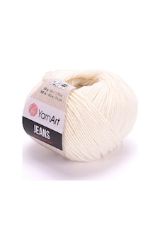 Yarnart Jeans Amigurimi & Motif El Örgü Ipi - 03 Krem