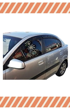 Kıa Rio Sedan 2006-2011 Modellerine Özel 4'lü Mügen Tip Cam Rüzgarlığı