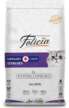 Felicia Light Sterilised Düşük Tahıllı Somonlu Kısırlaştırılmış Yetişkin Kedi Maması 2 x 2 KG Felicia Light Sterilised Düşük Tahıllı Somonlu Kısırlaştırılmış Yetişkin Kedi Maması 2 x 2 KG