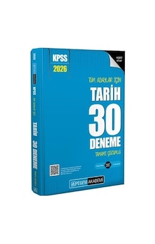 2026 Kpss Tüm Adaylar İçin Tarih 30 Deneme Tamamı Çözümlü Sku: Zeusstk22465cb23f 2026 Kpss Tüm Adaylar İçin Tarih 30 Deneme Tamamı Çözümlü Sku: Zeusstk22465cb23f