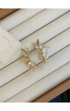 Jenerik Taşlı Kıkırdak Küpe - Altın 69756306 Jenerik Taşlı Kıkırdak Küpe - Altın 69756306