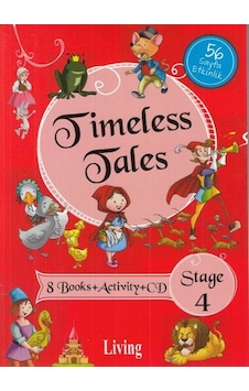 Stage 4 - Timeless Tales 8 Books + Activity + CD- Living English Dictionary