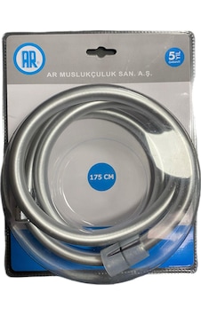 Eca Ar 175cm Pvc Duş Spirali Gri Eca Ar 175cm Pvc Duş Spirali Gri