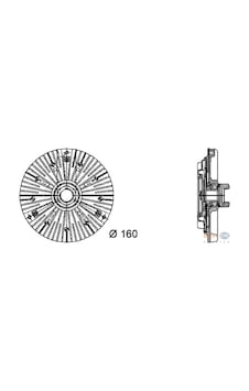 Fanex 2132514 Fan Termıgı Bmw M41 M51 E30 E34 E36 Td Tds 11522245498 -