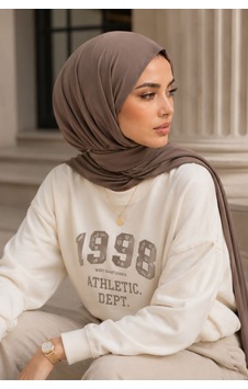 Aişe Tesettür Vizon Çıtçıtlı Şal - Bone Şal - Hazır Eşarp Şal Aişe Tesettür Vizon Çıtçıtlı Şal - Bone Şal - Hazır Eşarp Şal