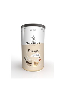 Blendblack Vanilla Flavored Frappe Teneke 500 G Blendblack Vanilla Flavored Frappe Teneke 500 G