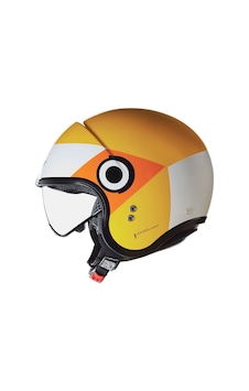 Nolan N21 06 Onirico 341 Açık Kask Sarı - Beyaz - Turuncu Nolan N21 06 Onirico 341 Açık Kask Sarı - Beyaz - Turuncu