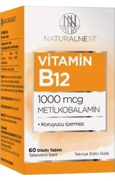 Naturalnest Vitamin B12  60 Tablet
