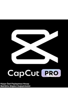 Capcut Pro - 6 Aylık Abonelik Hesabı Capcut Pro - 6 Aylık Abonelik Hesabı
