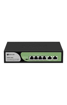Bdcom S1500-4p2g 6 Port Gıgabıt 4xpoe 60w 2x10/100/1000 Rj45 Yönetilemez Switch Bdcom S1500-4p2g 6 Port Gıgabıt 4xpoe 60w 2x10/100/1000 Rj45 Yönetilemez Switch