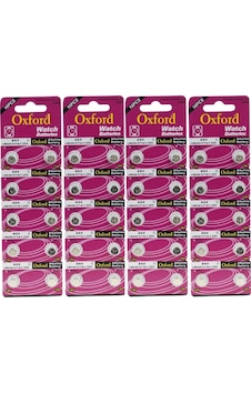 Oxford AG4 LR626 377A Kartela Düğme Pil 10 x 4'lü Oxford AG4 LR626 377A Kartela Düğme Pil 10 x 4'lü
