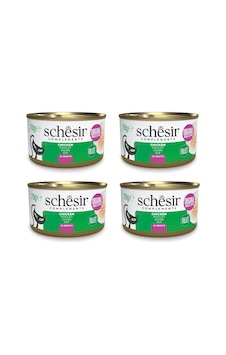 Schesir Tavuklu Broth Pişirme Suyunda Tamamlayıcı Kedi Konservesi 70 Gr. X 4 Adet Schesir Tavuklu Broth Pişirme Suyunda Tamamlayıcı Kedi Konservesi 70 Gr. X 4 Adet