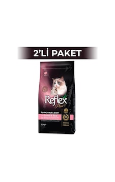 Reflex Plus Mother & Baby Kuzulu Yavru Kedi Maması 2 x 1500 G Reflex Plus Mother & Baby Kuzulu Yavru Kedi Maması 2 x 1500 G