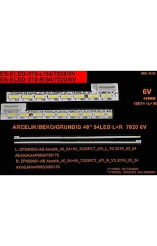 Lcd Led-2356-2 Li-Takım-A40L9672-A40L9872-40Clx8670-Zpx60600--Eled-370-Winkel Lcd Led-2356-2 Li-Takım-A40L9672-A40L9872-40Clx8670-Zpx60600--Eled-370-Winkel