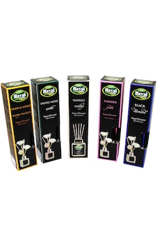 Hayat Alfa Kare 100ml Bambu Çubuklu Mix Ortam Oda Kokusu 5324 Abundance Prosperity