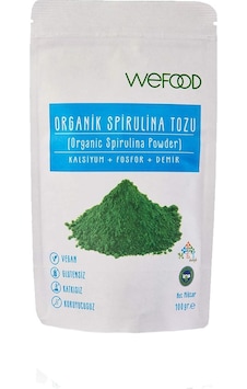 Wefood Organik Spirulina Tozu 100 G Wefood Organik Spirulina Tozu 100 G