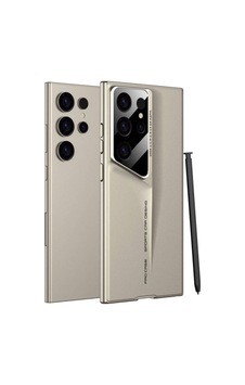 Galaxy S24 Ultra Kılıf Ultra İnce Kamera Korumalı Sert Rubber Zore Procase Kapak Gold Galaxy S24 Ultra Kılıf Ultra İnce Kamera Korumalı Sert Rubber Zore Procase Kapak Gold