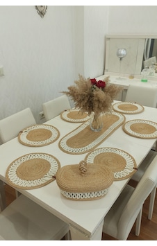 Kaan Home 6 Lı Supla 1 Runner 1 Kapaklı Örgü Ekmek Sepeti Seti Bej Krem Desenli Sunumluk Bej Kaan Home 6 Lı Supla 1 Runner 1 Kapaklı Örgü Ekmek Sepeti Seti Bej Krem Desenli Sunumluk Bej