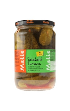 Melis Az Acılı Salatalık Turşusu 680 G Melis Az Acılı Salatalık Turşusu 680 G