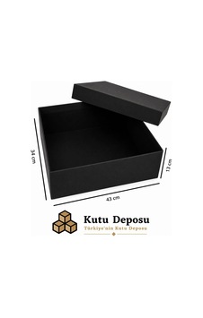34x43x13 Cm Hediye Kutusu-siyah 1 Adet 34x43x13 Cm Hediye Kutusu-siyah 1 Adet