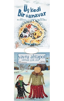 Üç Kedi Bir Canavar + Yavru Ahtapot Olmak Çok Zor 2'li Set